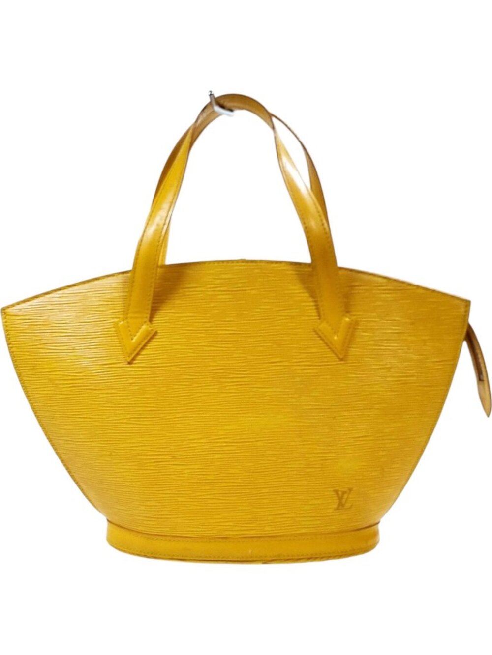(L5) Louis Vuitton Hand Bag Yellow Epi Leather